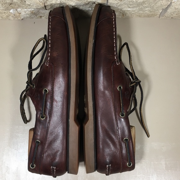 Timberland Men's 2-Eye Boat Shoes Size 7 - Picture 4 of 8